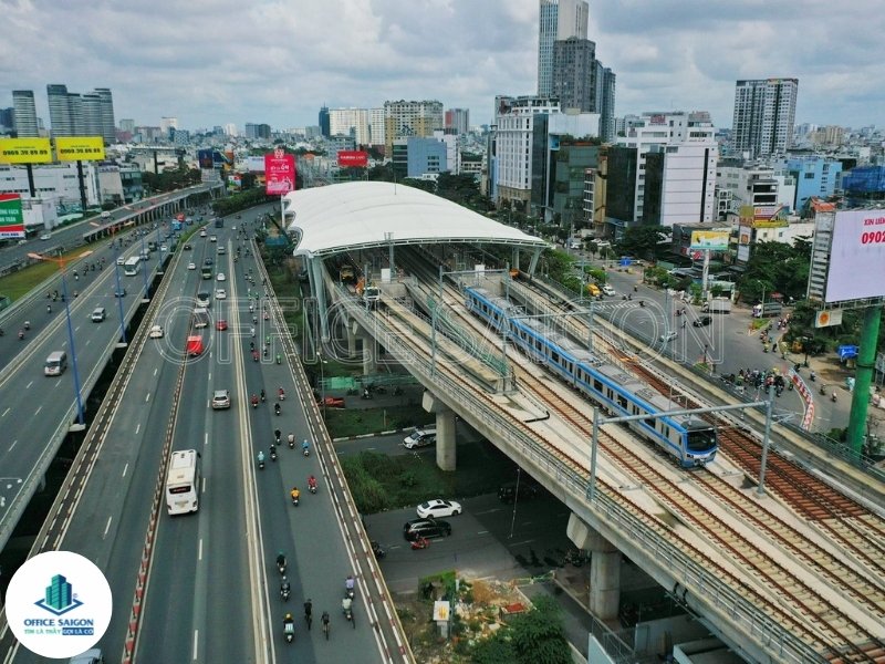 Văn phòng Bình Thạnh gần Ga Tân Cảng