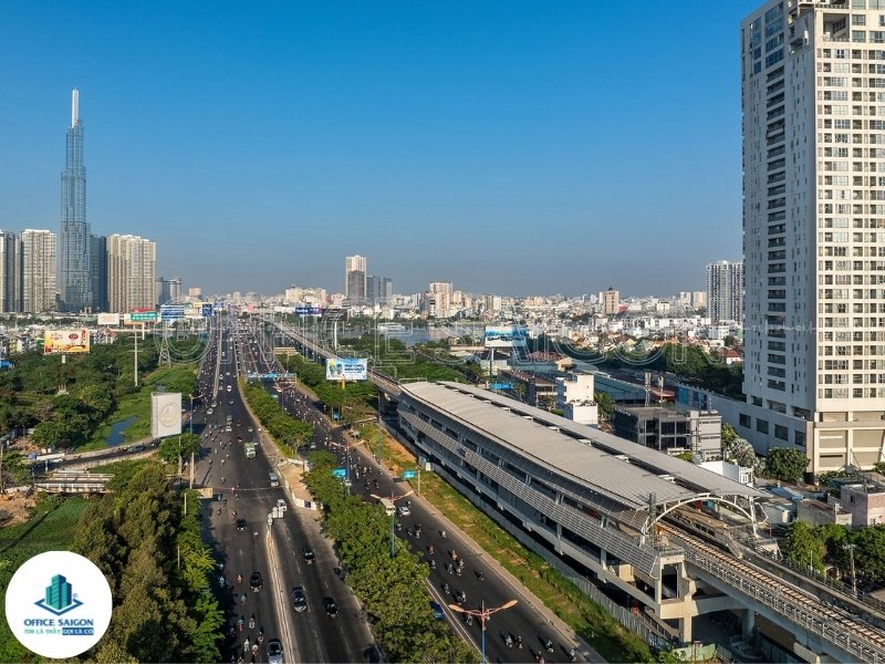 Văn phòng Quận 2 gần Ga Thảo Điền