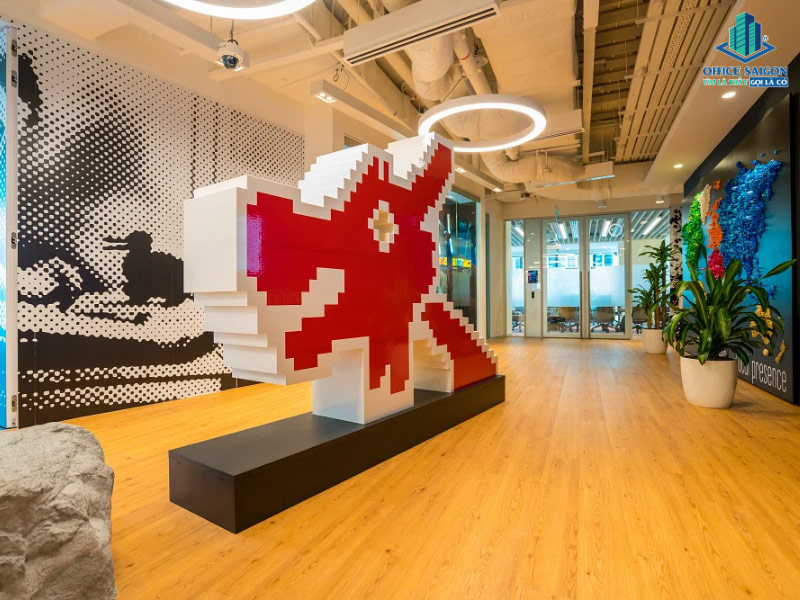 Không gian làm việc của Lego: Thiết kế văn phòng độc đáo