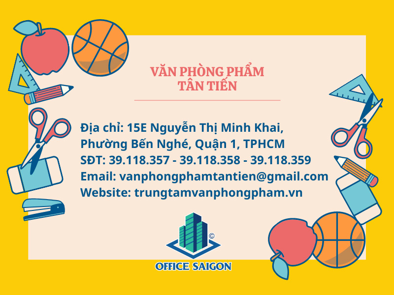 Văn phòng phẩm giá tốt tại TPHCM.