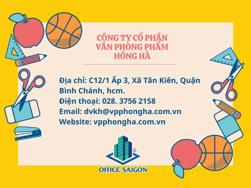 Văn phòng phẩm giá tốt tại TPHCM.