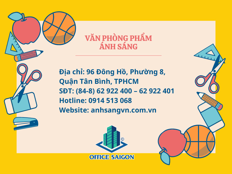 Văn phòng phẩm giá tốt tại TPHCM.