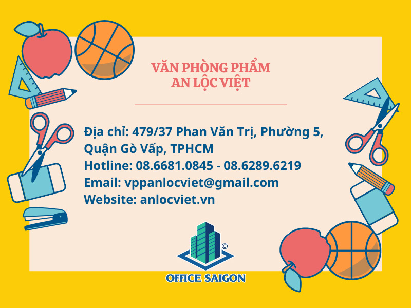 Văn phòng phẩm giá tốt tại TPHCM.