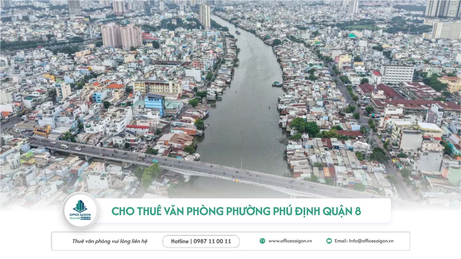 thị trường văn phòng phường Phú Định quận 8