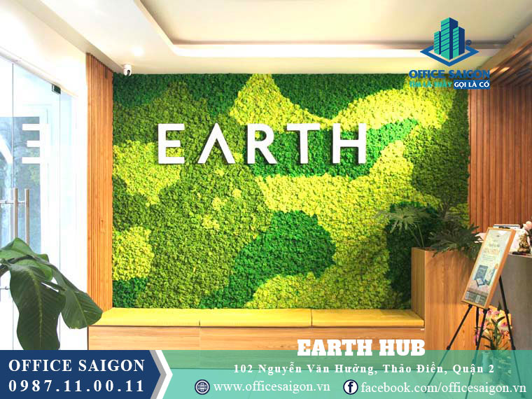 dich vu van phong ao tai earth hub nguyen van huong