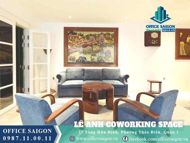 dich vu van phong ao tai le anh coworking space quan 2