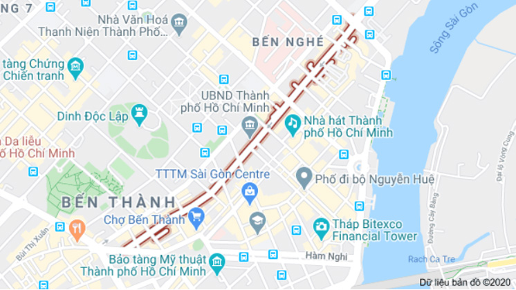 Sonatus Building tọa lạc tại đường Lê Thánh Tôn, Quận 1