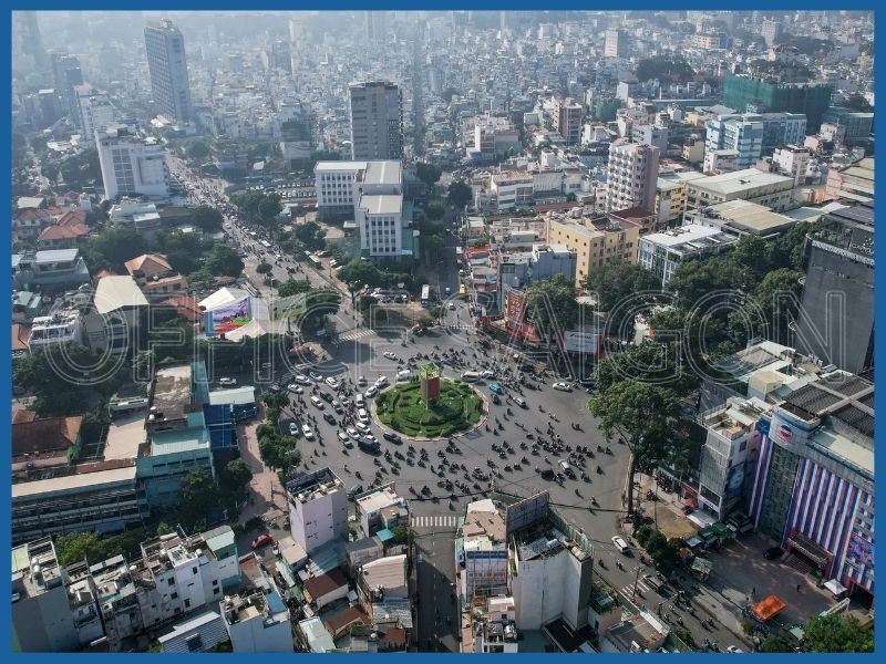 Vị trí & hệ thống giao thông tại phường Vườn Lài