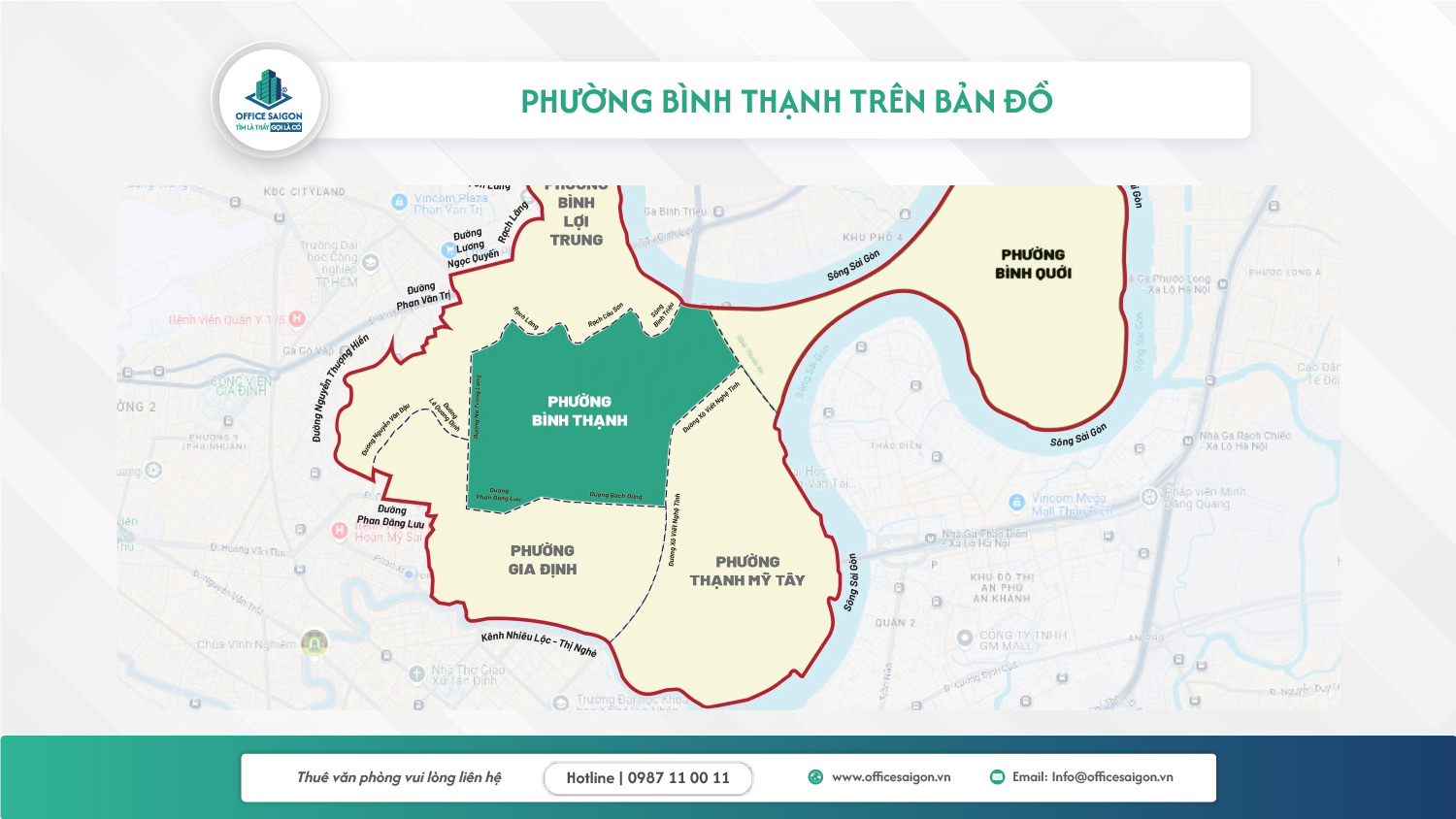 vi tri phuong binh thanh tren ban do