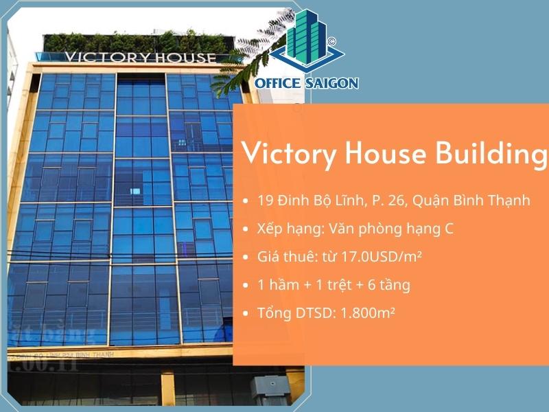 Thông tin tổng quan về tòa nhà Victory House- Văn phòng cho thuê Quận Bình Thạnh
