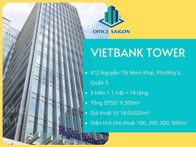 Văn phòng cho thuê Vietbank Tower