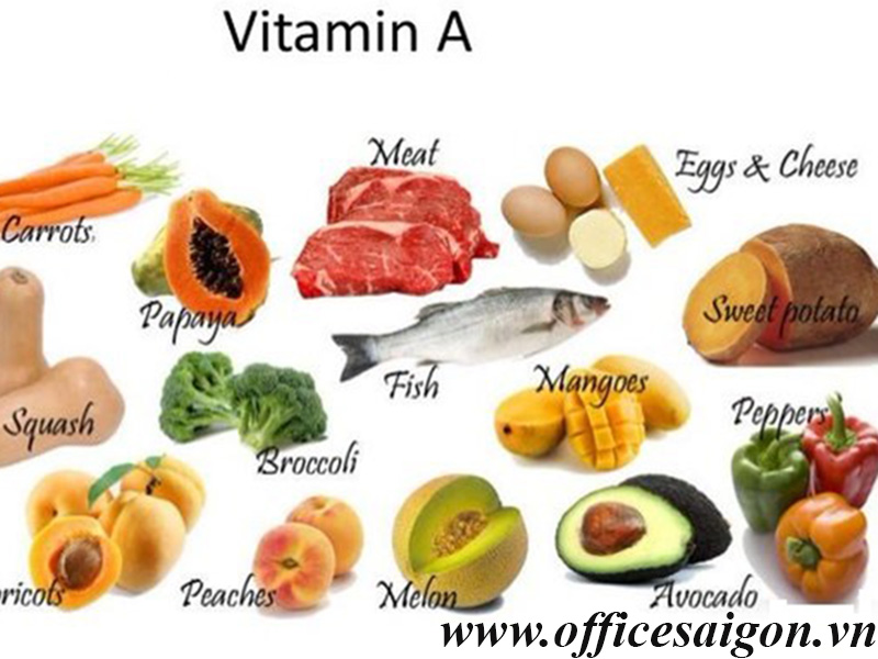thực phẩm giàu Vitamin A