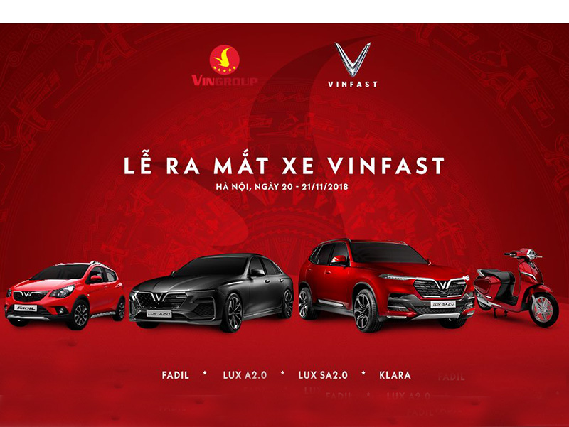Ra mặt xe hơi VinFast