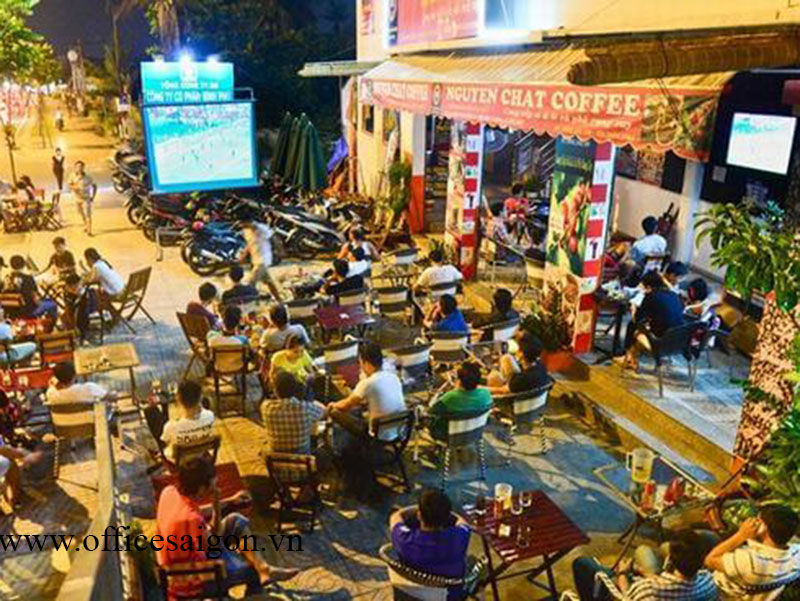 Xem Asian Cup 2019 tại cà phê sân vườn