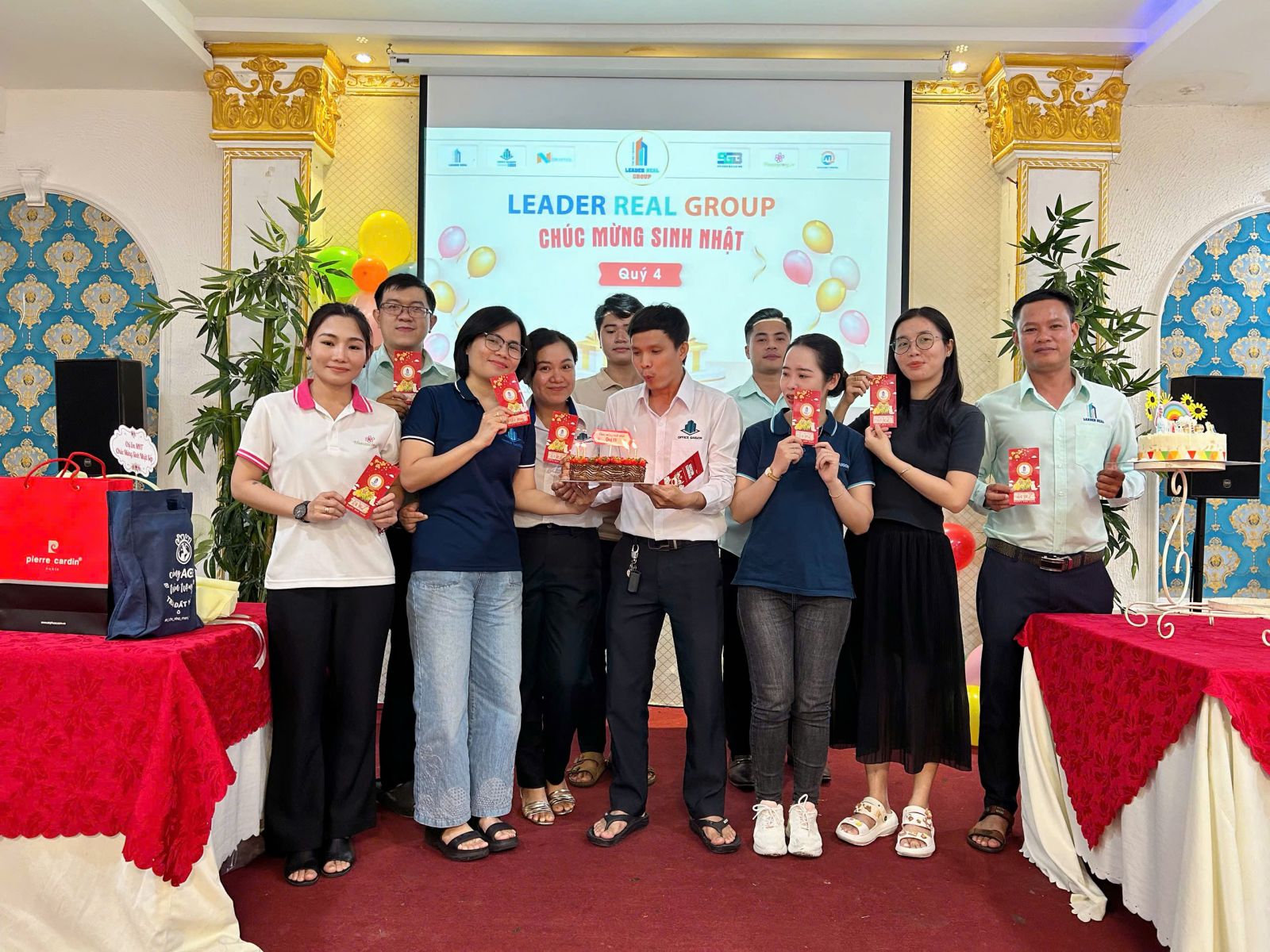sinh nhật nhân viên Quý IV 2024